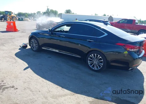 2015 Hyundai Genesis 3.8 из США, поврежденный, VIN KMHGN4JE8FU063281